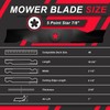 blce 532180054 173920 High Lift Mower Blades Compatible with 48"