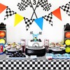 SINGOMON 2 Packs Black and White Checkered Table Cloths Buffalo