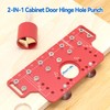 Shelf Pin Jig & 35mm Hinge Jig Two-in-One, Shelf Pin