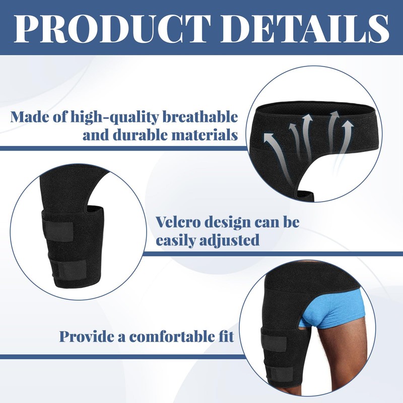 Hip Support for Men and Women,Hip Brace for Women,Groin Supports