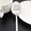 Pregnancy Announcement Gifts for Grandparents Promoted to Grandma Grandpa Spoon