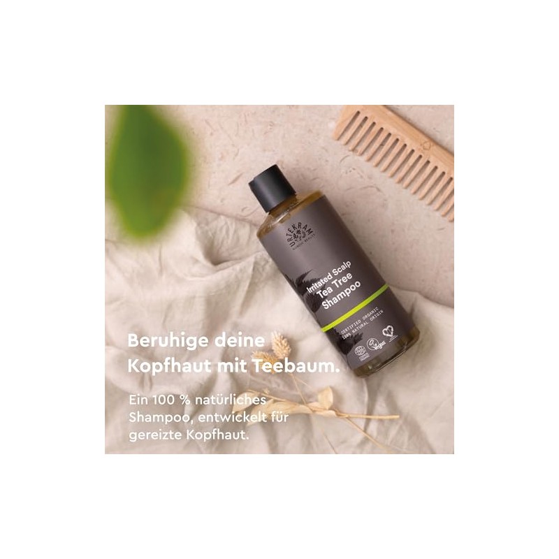 Urtekram Tea Tree Shampoo Organic Irritated Scalp 500 ml