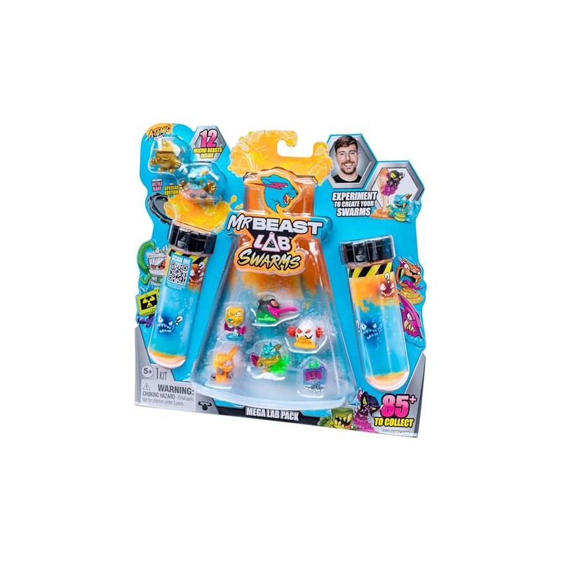 Mrbeast Lab Swarms S2 Mega Lab - 12 Unidades Surtido