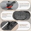 LP&No.1 Wireless Turntable with Stereo Speakers, 3-Speed Vintage Belt-Drive with