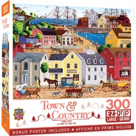 MasterPieces 300 Piece EZ Grip Jigsaw Puzzle - Home Port - 18"x24"
