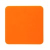 Mini Skater 3pcs Bar Coasters 10x10x0.2CM Square Silicone Coasters for