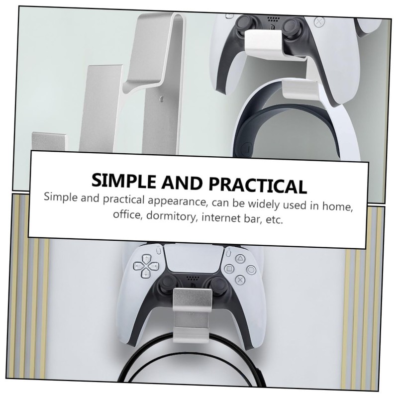 GRIRIW 1pc Headset Storage Mounted Display Stand for Headphones and