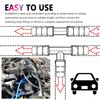 6PCS 5Ft Vacuum Lines Automotive with 64PCS Connectors,Multi-Size Silicone Vacuum