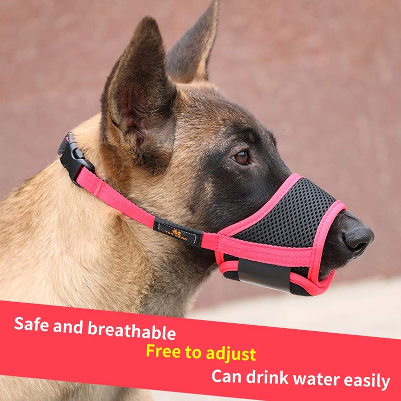 Andiker Mesh Mouth Cover with Adjustable Loop and Soft Pad