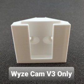 Workshop Outfitters Corner Wall Mount Holder Bracket Mount for Wyze Cam v3 HD Camera