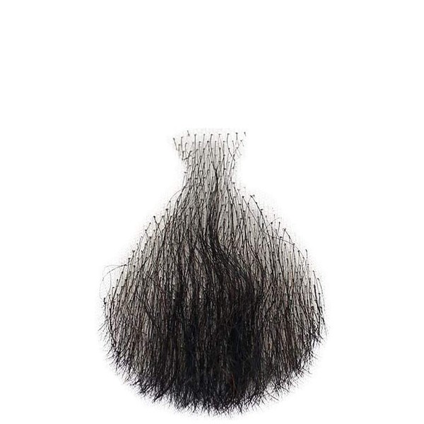 ALISY Beard Mustache Human Hair Wig Handmade, Genuine 1 Piece