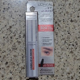 L'Oreal LOréal Unbelieva Brow Longwear Waterproof Brow Topcoat Universal Transparent NEW