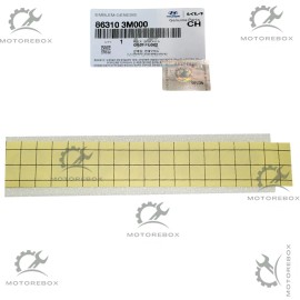 Hyundai Genuine Emblem-Tail Gate Logo-Nameplate 86310-3M000 for Genesis Sedan 2009-2014