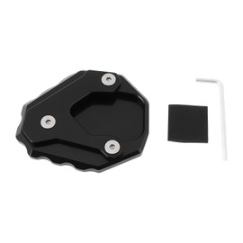 LT Easiyl Aluminum Kickstand Side Stand Extension Plate Compatible with Honda NC750S NC700S/X/DCT NC700J NM4, Black