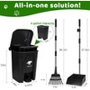 Uppcasir Dog Poop Trash Can Outside with Pooper Scooper, 20L/5Gal