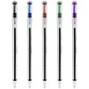 PENTEL SUPERB BK77 PACK OF 5 ASSORTED COLOURS - BLACK,