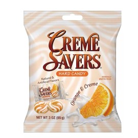 Creme Savers Orange and Creme Hard Candy 3 oz Bag