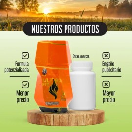 Combo Perfecto Para Bajar De Peso Ultra Fit Lipo Blue                                                                                                 