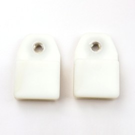 Bross Auto Parts BWR5021FBA 2 Pieces Window Regulator Glass Channel Slider Sash Connector Clips Compatible With Honda Mazda Nissan Mitsubishi Acura