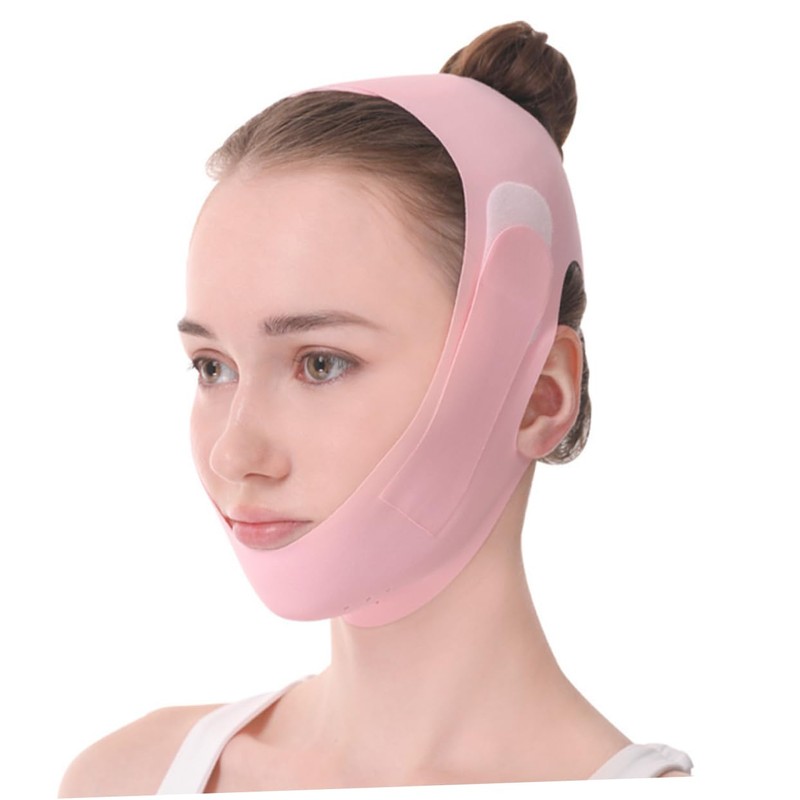 FRCOLOR Line Lifting Facial Mask Chin Lift Band Reusable Face