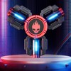 Luminous Fingertip Gyroscope Reduce Pressure Rotating LED Glowing Fingertip Gyroscope