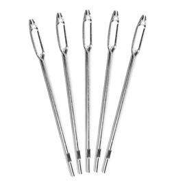 Ciieeo 5pcs Tire Repair Plug Kit Heavy Duty Tire Plug with Split Eye Needle Tool Essential for Emergency Repairs User Friendly Design
