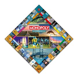 Monopoly Board Game – Jacksonville, FL Edition: 2-6 Players Family Board Games for Kids and Adults, Board Games for Kids 8 and Up, Ideal for Game Night