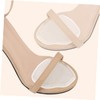 WOONEKY 3 Pairs High Heel Inserts Transparent Forefoot Cushion Pads