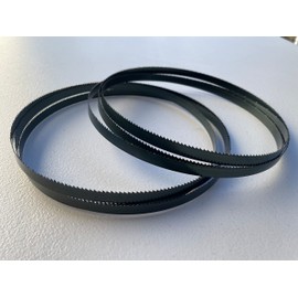 AYAO Pack of 2 Band Saw Blades 62 Inch X 3/10 Inch X 8TPI for Ryobi, Wen, Powertec, Skil, Craftsman 9" Band Saws