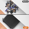 Linkidea Small Hard Case Battery Organizer Storage Box, Batteries Carrying