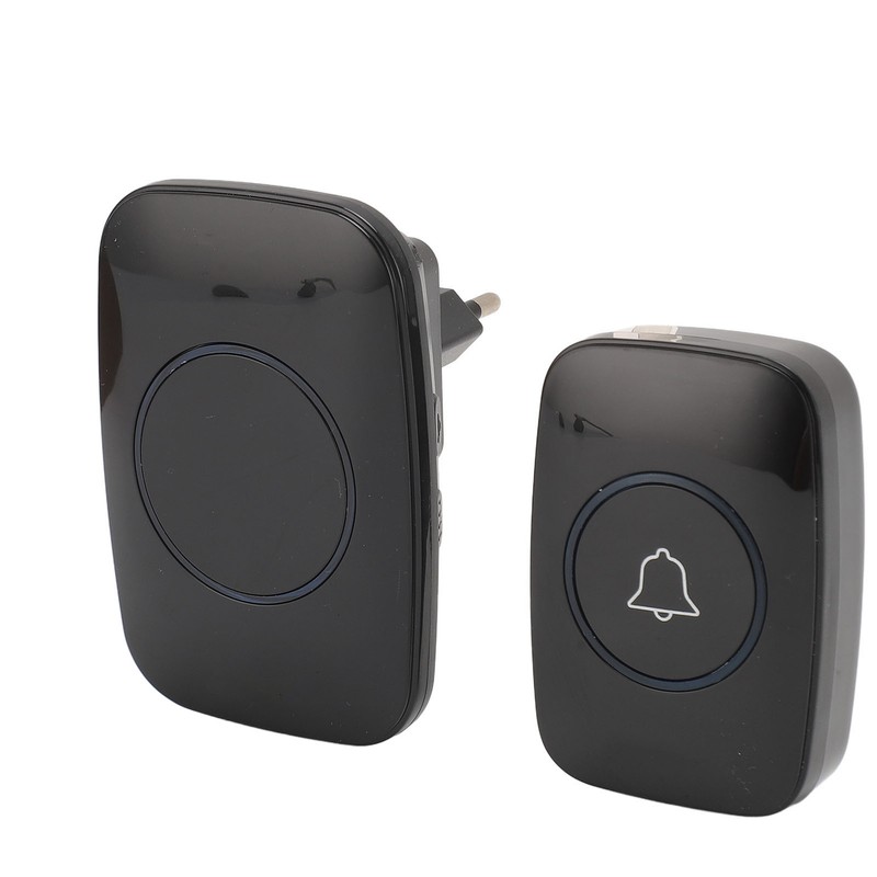 Wireless Doorbell Kit 38 Ringtones Door Bell Ringer 3 Levels