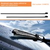 2Pcs Front Windshield Wiper Blades Refill Rubber Inserts Windscreen Blade