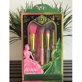 Taste Beauty Wicked Cosmetic Brush Set 4pc Glinda & Elphaba Limited Edition Makeup Brushes