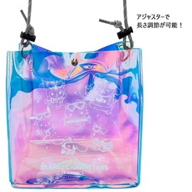 Santan Sanrio Characters Festival Items Mini Shoulder Bag, Aurora BL (W x H x D): 7.7 x 7.6 x 4.3 inches (195 x 192 x 110 mm), Aurora