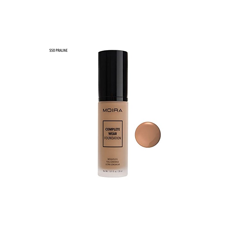 Bases de maquillaje Moira Complete Wear Foundations (CWF550)