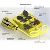 Tower Manufacturing 30434052 Auto-Reset Right Angle GFCI Cord and 4-Outlet