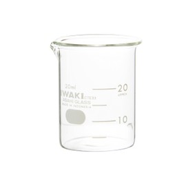 IWAKI 1000BK20 Beaker, 0.7 fl oz (20 ml), 1 Piece