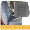 GXARTS Driver Side Bottom Lower Replacement Cloth Seat Cover Gray