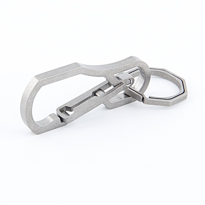 Titanium Multi Tools High Loading-Bearing Hook EDC Tool Keychain 25KN