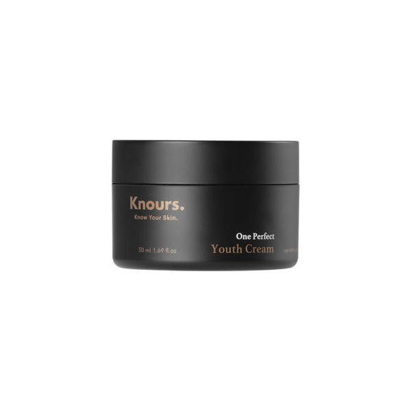 Knours. - One Perfect Youth Cream | Nourishing, Age-Defying, Brightening Face Moisturizer | Soothes Skin and Prevents Wrinkles | (50ml/1.69 oz.) - EWG Verified Clean Beauty
