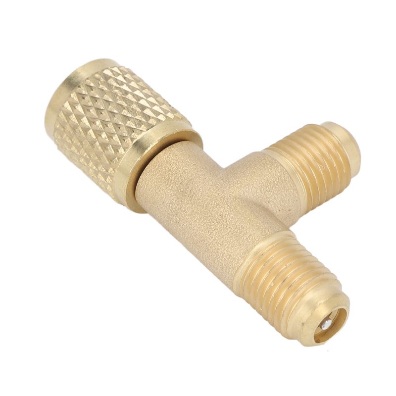 Chazcool Quick Coupler Access Tee, 1/4 Inch Quick Coupler Tee