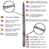 K-Pro Stainless Steel Nail File - Professional Manicure & Pedicure