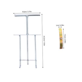 Operitacx 86 Type Switch Cassette Repair Kit Box Fixer Steel Support Rod Home Office Electrical Outlet Repair Tool