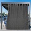 Easy-Going Outdoor Curtains Waterproof Windproof Weatherproof Curtain for Patio, Cabana,