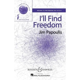 I'll Find Freedom: choir (SSA), piano and djembe. Partition vocale/chorale et instrumentale.