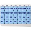 Apex Large 7 Day Weekly Pill Organizer - Weekly Pill
