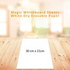 Whiteboard Wall Sticker Magnetic Whiteboard - for Memos, Notes and