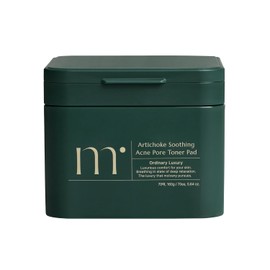 molvany Almohadilla de tóner de poros de efecto calmante de alcachofa/ASAP Soothe&Calm Skin, mejora el equilibrio de la piel recomendado para pieles sensibles, 70 almohadillas (160 g / 5.64 oz)