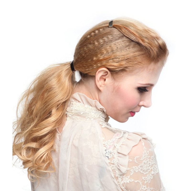 Goody Classic Metal Domed Barrettes, 4Pcs