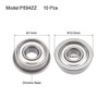 sourcing map F694ZZ Flanged Ball Bearings 4 x 11 x